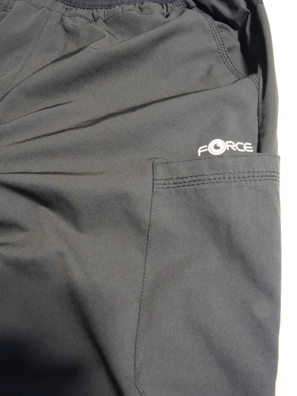 Carhartt Force Black Medical Scrub Cargo Joggers Pants Size Small Petite - Picture 2 of 9
